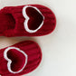 Red Heart Plush House Slippers - image 7