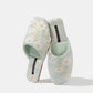 Oriental Peach Blossom Jacquard Plush Slippers - image 11