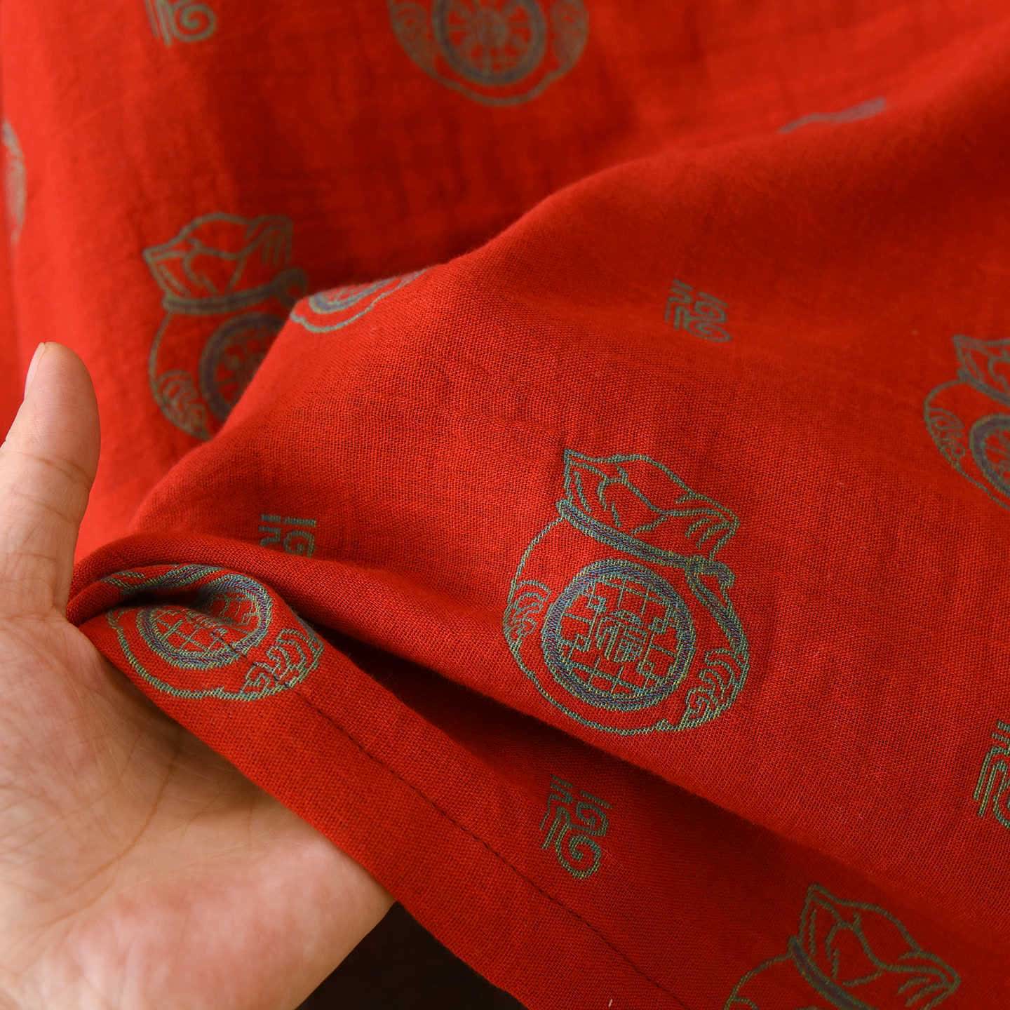 Lucky Bag Pattern Cotton Loungewear Set - image 9