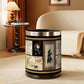 Vintage Collage & Botanical Series Trash Can - image 0