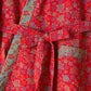 Romantic Rose Cotton Kimono Robe - image 7