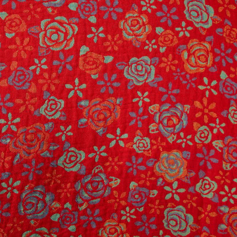 Romantic Rose Cotton Kimono Robe - image 11