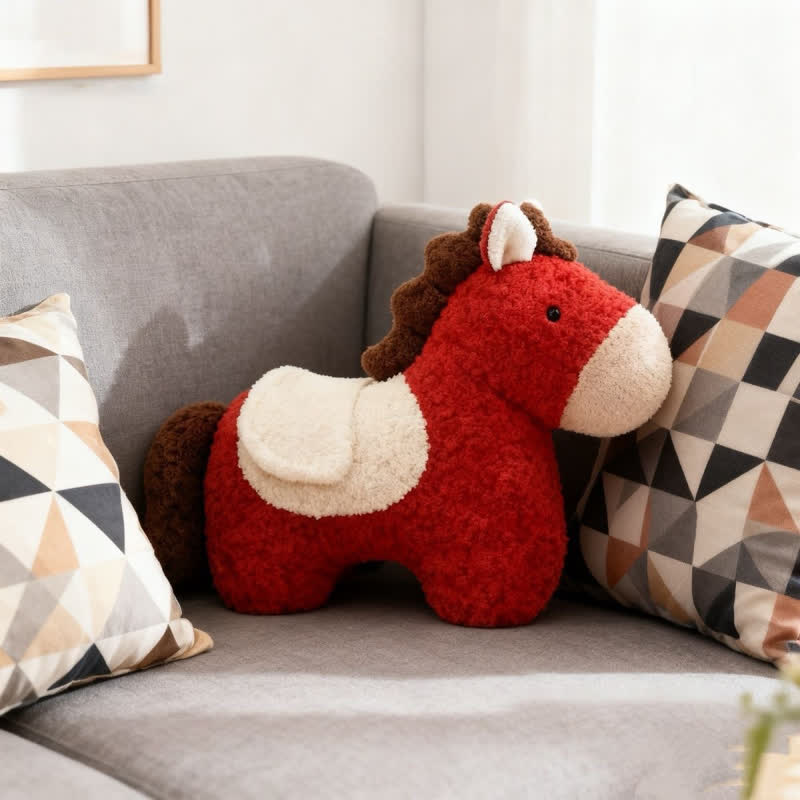 Year of the Horse Mascot Plush Pillow - image 3