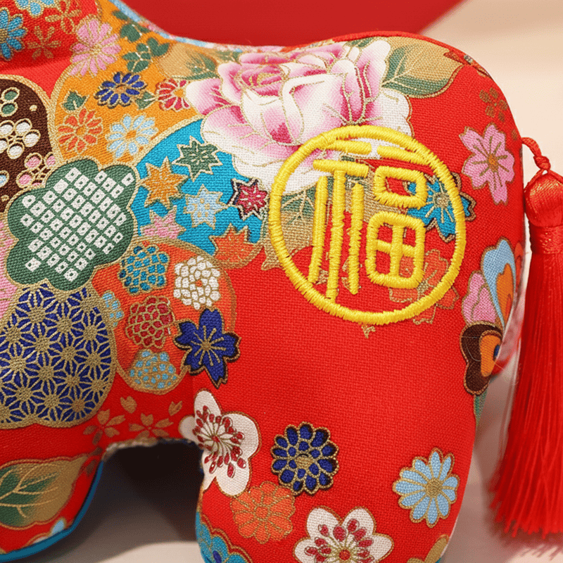 Handmade Auspicious Zodiac Mascot Decor - image 12