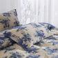 Oriental Ink Style Floral Cotton Bedding Set(4PCS) - image 9