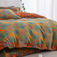 Artistic Ginkgo Leaf Cotton Gauze Bedding Set(4PCS) - image 3