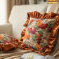Country Style Floral Ruffled Throw Pillow - image 6