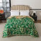 Botanical Green Leaf Cotton Tassel Blanket - image 2