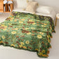 Meadow Daisy Cotton Gauze Tassel Blanket - image 2