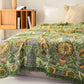 Garden-Inspired Floral Cotton Gauze Tassel Blanket - image 3