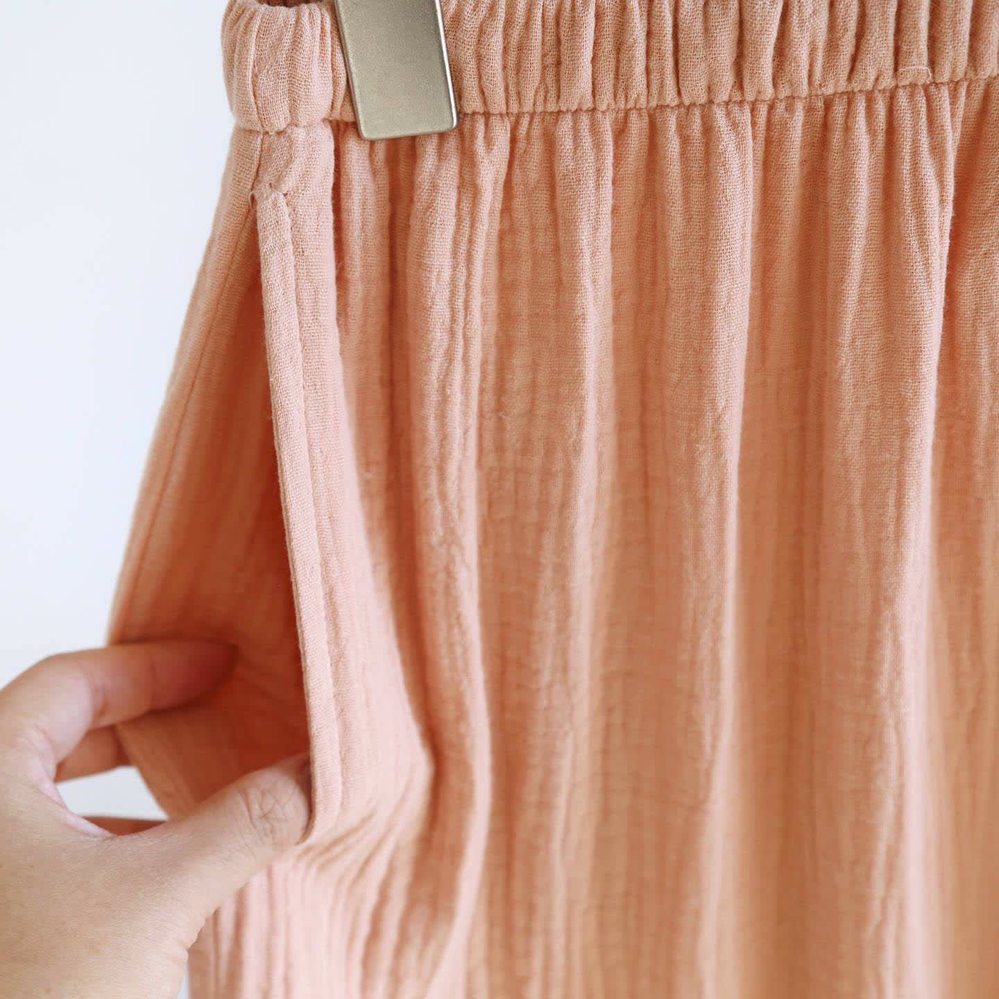 Minimalist Solid Color Cotton Loungewear Set - image 13