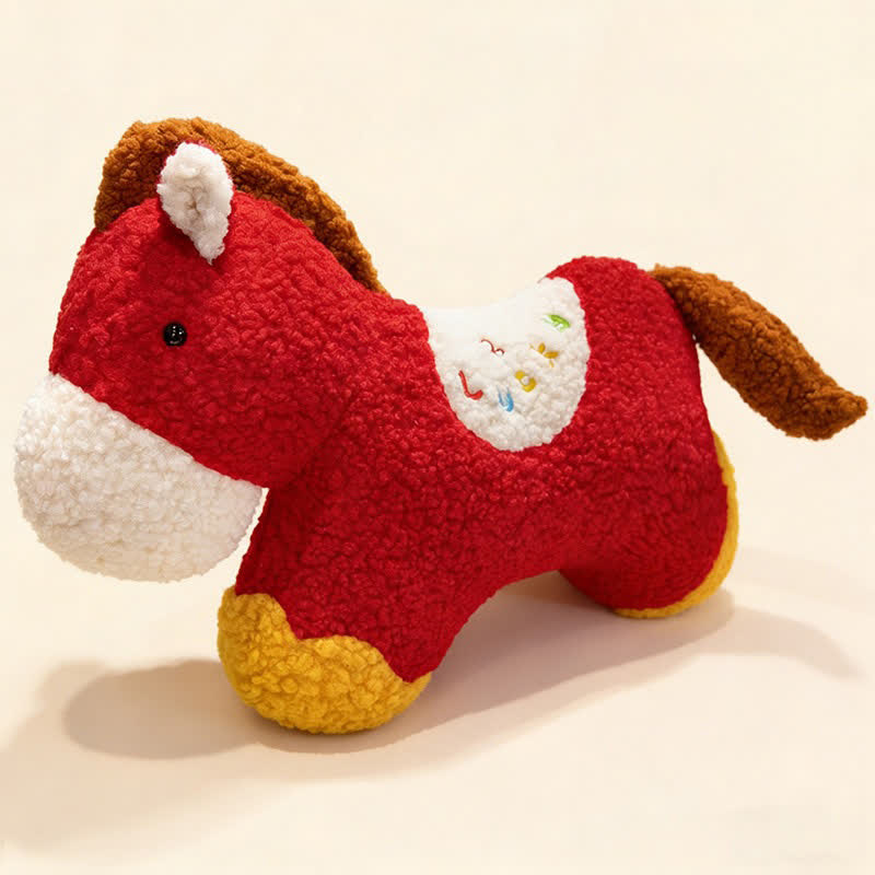 Year of the Horse 2026 Festive Lumbar Cushion - Red - 23"L x 16"H - image 6