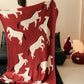 Artistic Equestrian Silhouette Throw Blanket - image 2
