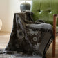 Vintage Sunflower Pure Cotton Tassel Blanket - image 2