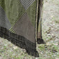 Subtle Striped Cotton Tassel Blanket - image 6