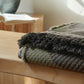 Subtle Striped Cotton Tassel Blanket - image 7