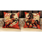 3D Effect Horse Decorative Pillow Cover - Set (C + D) - 18" x 18" - image 9