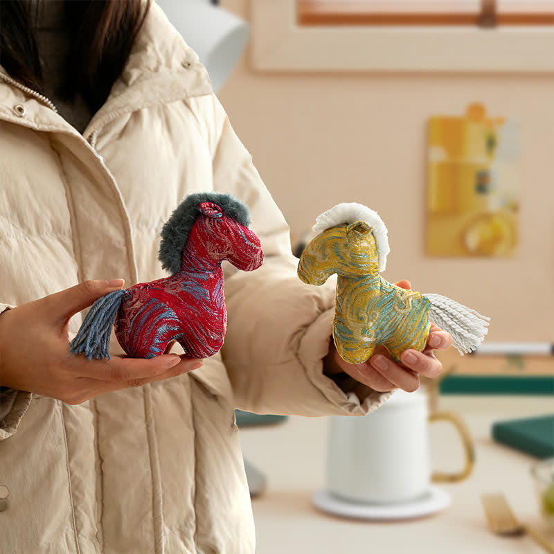 Retro Horse Zodiac Mascot Decor - image 3