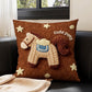 Yarn Pony Print Throw Pillow Cover - E - 4PCS - 23" x 23" - image 5