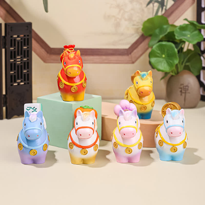 Adorable Pony Resin Decorative Ornament - image 3