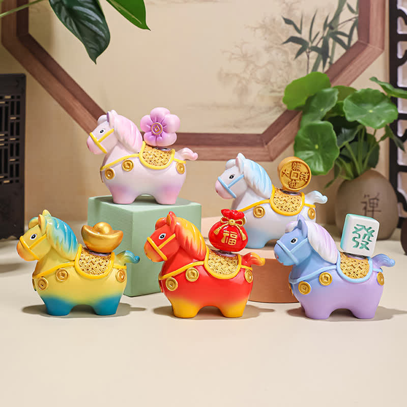 Adorable Pony Resin Decorative Ornament - image 0