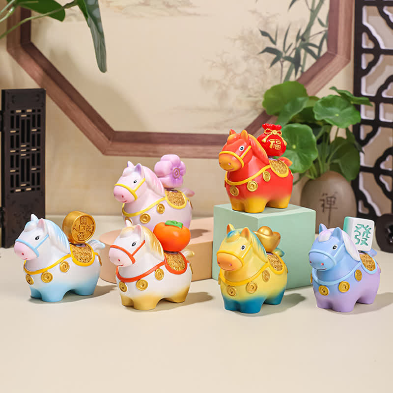 Adorable Pony Resin Decorative Ornament - image 1