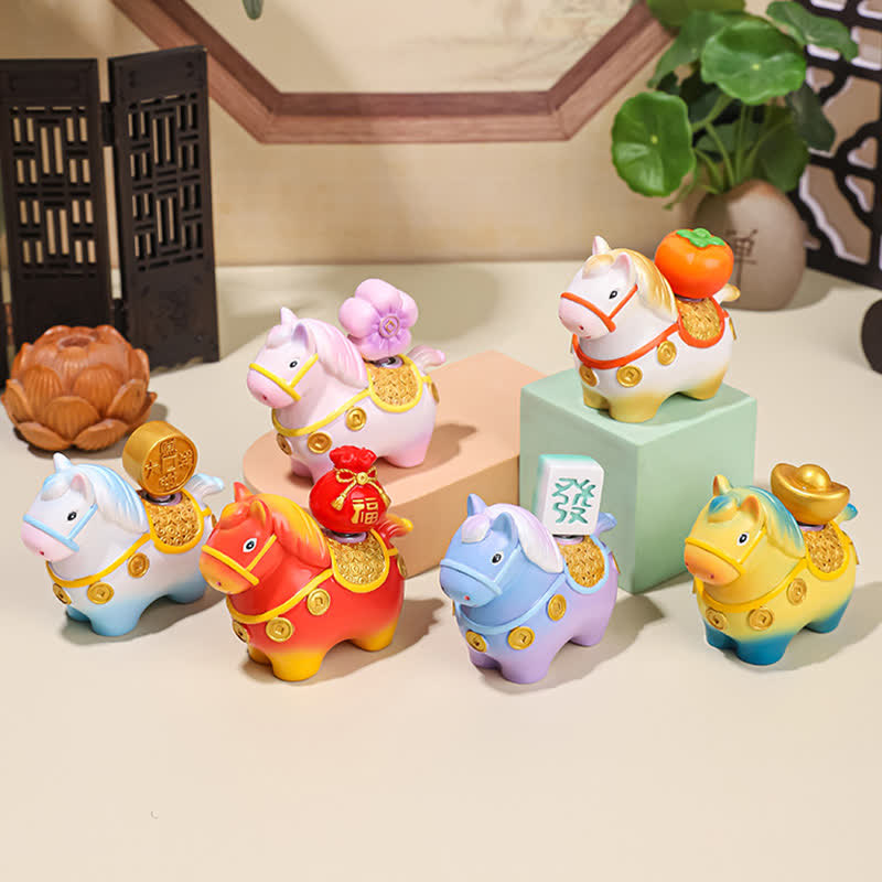 Adorable Pony Resin Decorative Ornament - image 2