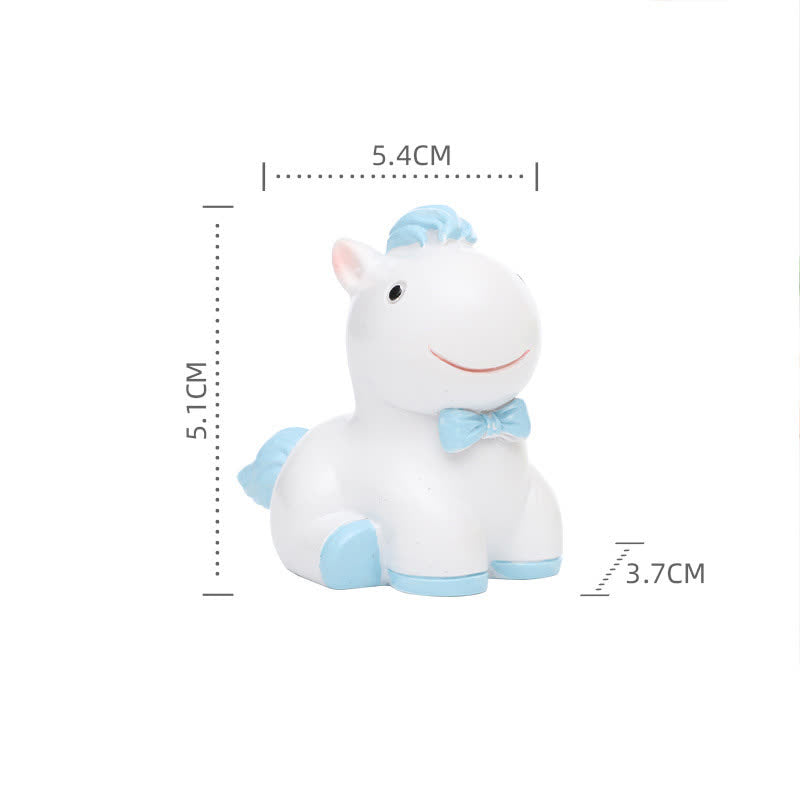 Cute Pony Resin Decorative Ornament - image 11