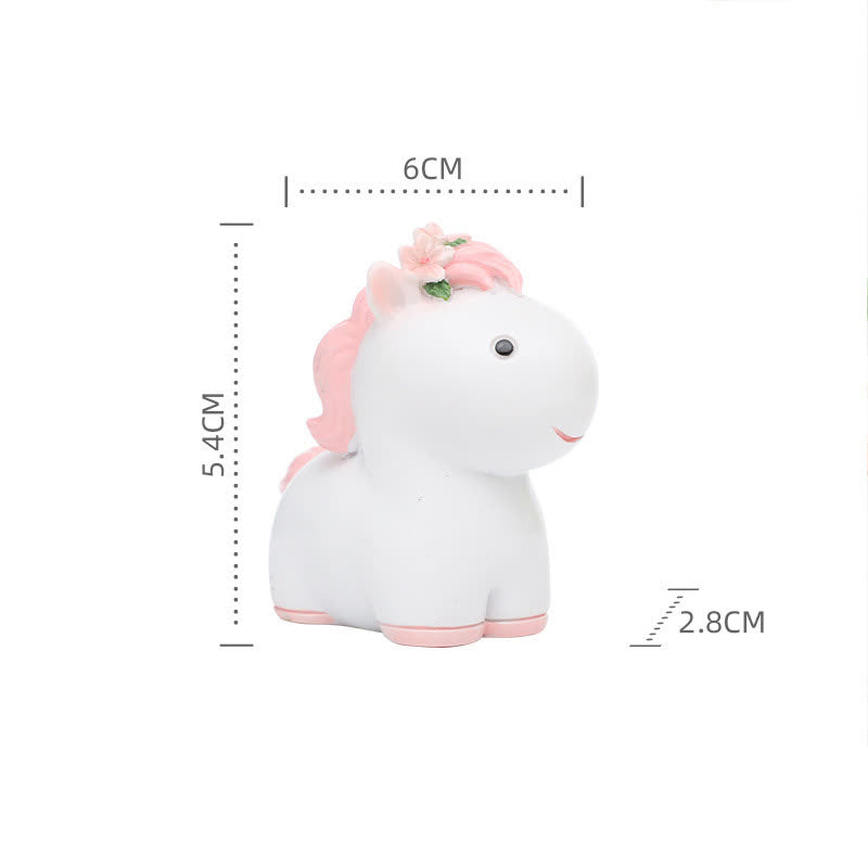 Cute Pony Resin Decorative Ornament - image 9