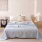 Modern Geometric Jacquard Cotton Gauze Quilt - image 4