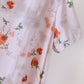 Oriental Style Pomegranate Short Sleeve Nightgown - image 7