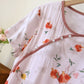 Oriental Style Pomegranate Short Sleeve Nightgown - image 5