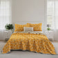 Ownkoti Ginkgo Biloba Organic Cotton Quilt - Bright Yellow - Quilt with 2PCS Pillowcases - Cal King - image 56