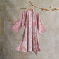 Luxurious Peony Pure Cotton Kimono Robe - image 7
