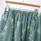 Green Bamboo Jacquard Cotton Gauze Pajamas - image 9