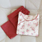Romantic Rose Cotton Gauze Pajamas - image 1