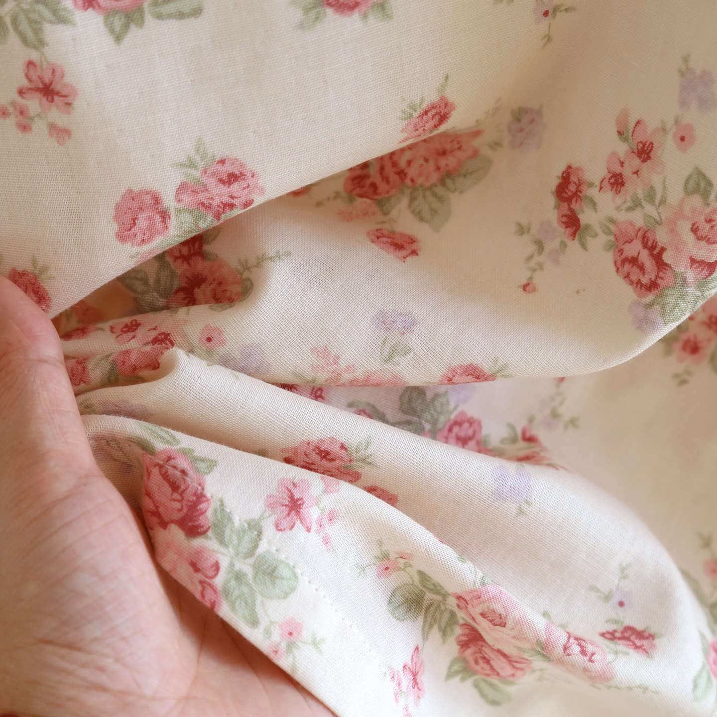 Romantic Rose Cotton Gauze Pajamas - image 8