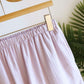 Solid Color Lace-trimmed Short Pajama Set - image 15