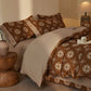 Vintage Geometric Cotton Double Gauze Bedding Set(4PCS) - image 12
