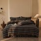 Wavy Stripe Cotton Double Gauze Bedding Set(4PCS) - image 6