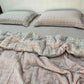 Colorful Check & Dot Cotton Gauze Bedding Set(4PCS) - image 2
