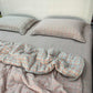 Colorful Check & Dot Cotton Gauze Bedding Set(4PCS) - image 1
