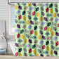 Colorful Ginkgo Leaf Print Shower Curtain - Green - 90"W x 71"L - image 4