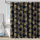 Ginkgo Botanical Print Shower Curtain - Black - 90"W x 71"L - image 6