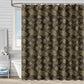 Ginkgo Inspired Print Shower Curtain - Dark Gray - 90"W x 71"L - image 6