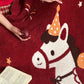 Exquisite Horse Knit Festive Throw Blanket - image 9