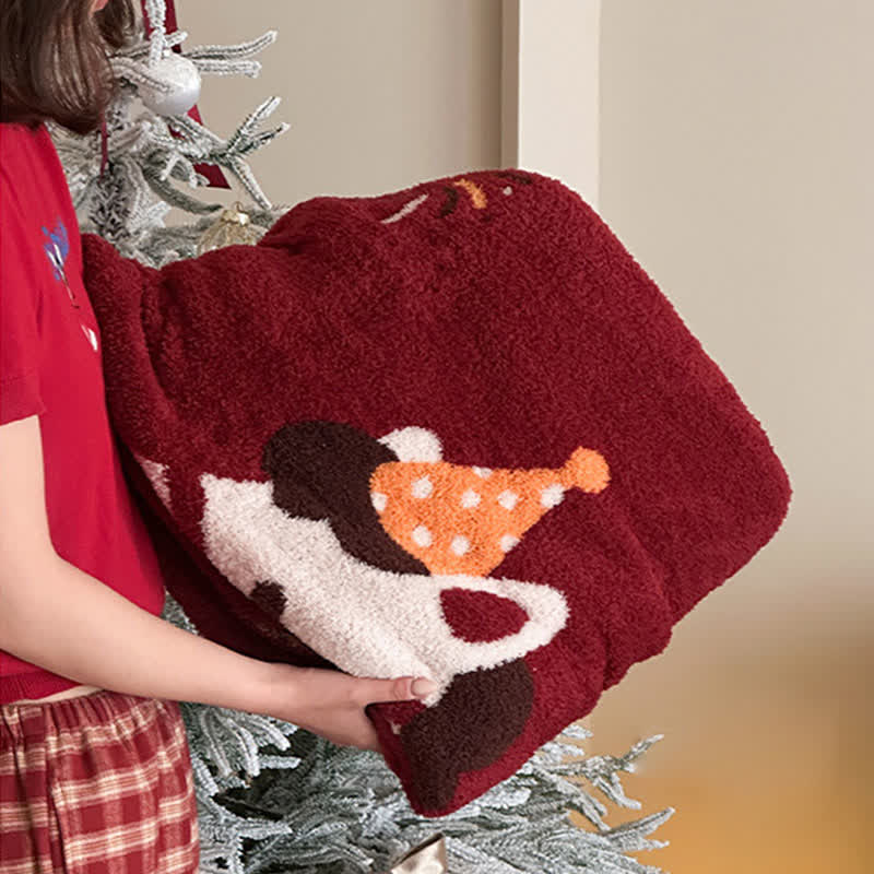 Exquisite Horse Knit Festive Throw Blanket - image 8