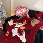 Exquisite Horse Knit Festive Throw Blanket - image 3