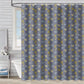 Country Ginkgo Leaf Print Shower Curtain - Gray - 90"W x 71"L - image 6
