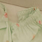 Fresh Green Floral Pajama Set - image 12